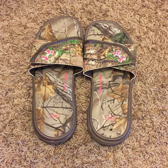 under armour memory foam slides